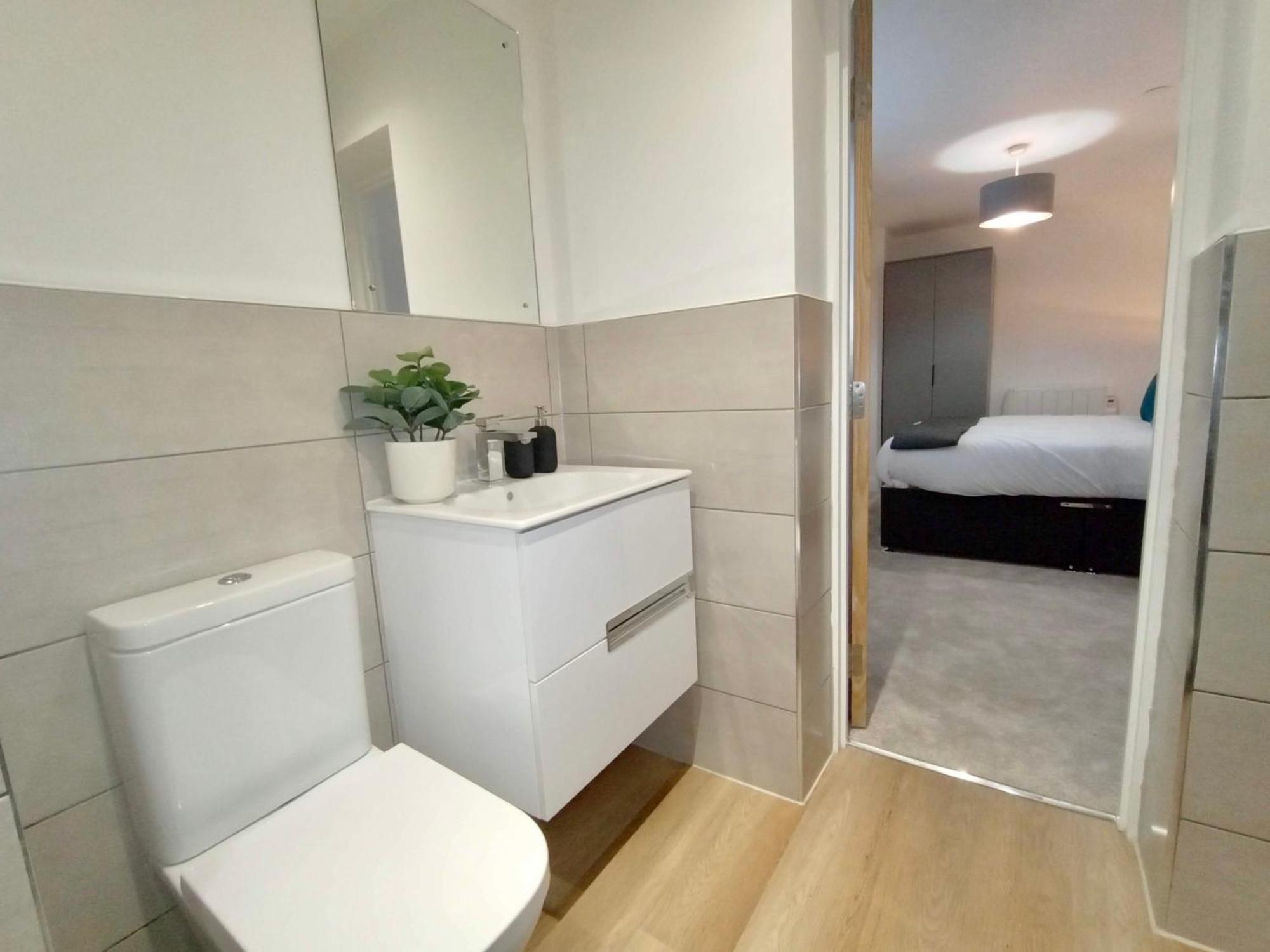 Luxury 2 Bed 2 Bath Flat Near Old Trafford Apartment Manchester Exterior foto